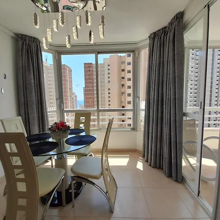 Apartment Alhambra Rincon De Loix Benidorm-Sea View-Free Parking, Wi-Fi, Pool, New Air Conditioning Exterior photo