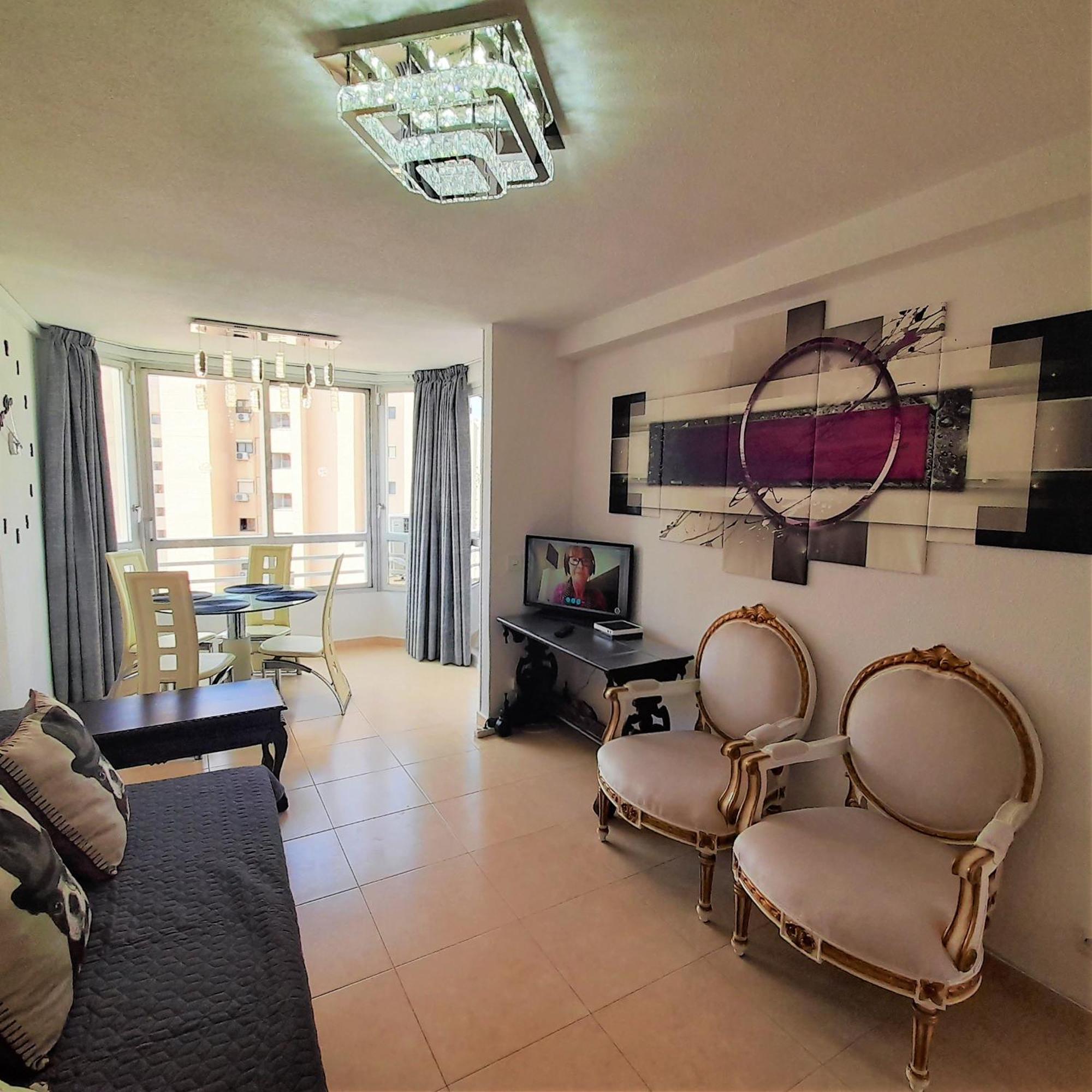 Apartamento Alhambra Rincon De Loix Benidorm-sea View-free Parking, Wi-fi, Pool, New Air Conditioning *