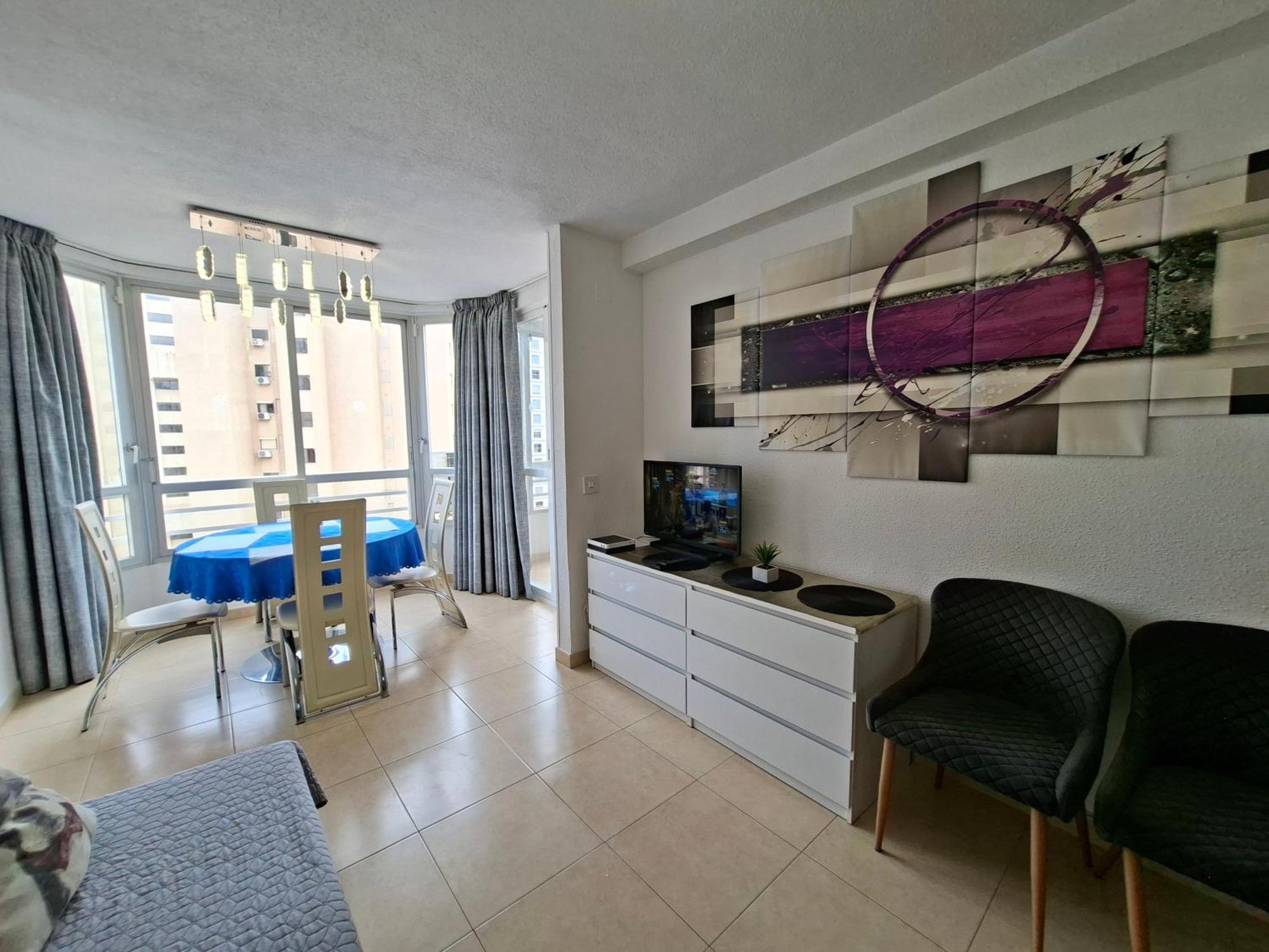 Alhambra Rincon De Loix Benidorm-sea View-free Parking, Wi-fi, Pool, New Air Conditioning Apartamento